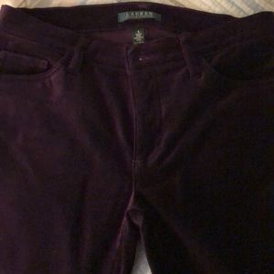 Velvet straight leg jeans